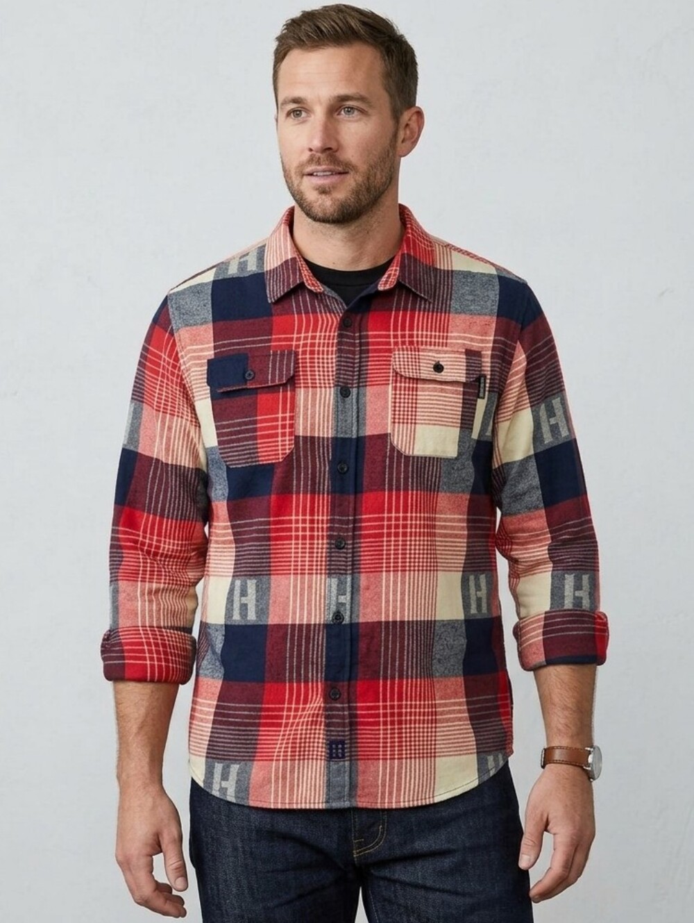 Hoonigan H Lathe Flannel Long Sleeve Shirt
